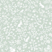 Load image into Gallery viewer, Fox and Hare Peel + Stick Wallpaper