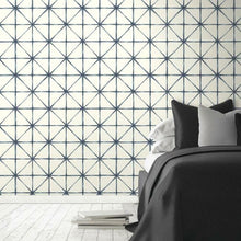 Load image into Gallery viewer, Abstract Diamond Peel + Stick Wallpaper