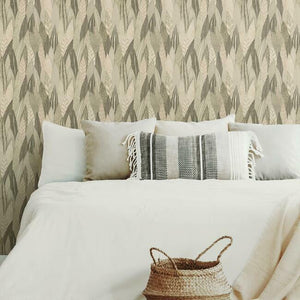 Fern & Feathers Peel + Stick Wallpaper