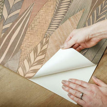 Load image into Gallery viewer, Fern &amp; Feathers Peel + Stick Wallpaper
