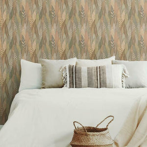 Fern & Feathers Peel + Stick Wallpaper