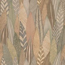 Load image into Gallery viewer, Fern &amp; Feathers Peel + Stick Wallpaper
