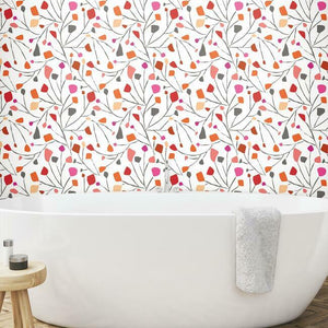 Jane Dixon Terrazzo Branch Peel + Stick Wallpaper