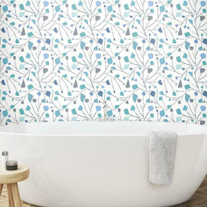 Jane Dixon Terrazzo Branch Peel + Stick Wallpaper