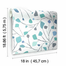 Load image into Gallery viewer, Jane Dixon Terrazzo Branch Peel + Stick Wallpaper
