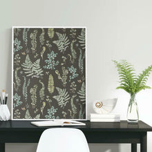 Load image into Gallery viewer, Lisa Audit Fern Study Peel + Stick Wallpaper
