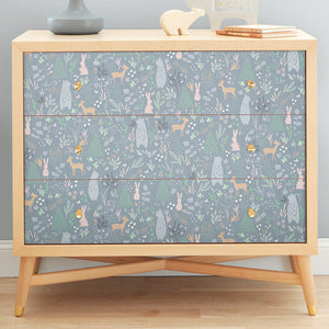 Spring Forest Pals Peel + Stick Wallpaper