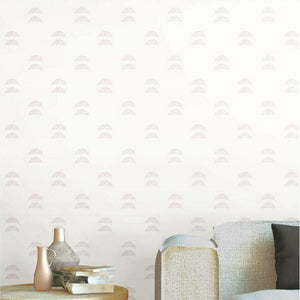 Rose Lindo Half Moon Peel + Stick Wallpaper