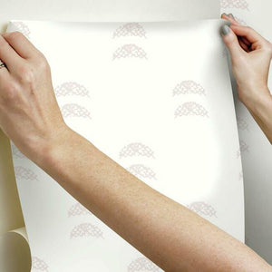 Rose Lindo Half Moon Peel + Stick Wallpaper