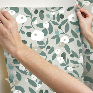 Kensington Garden Peel + Stick Wallpaper