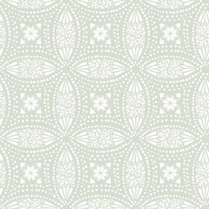 Overlapping Medallions Peel + Stick Wallpaper