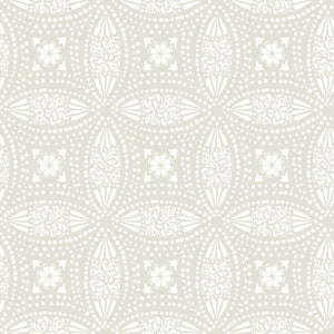 Overlapping Medallions Peel + Stick Wallpaper