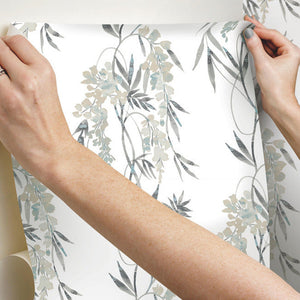 Nouveaux Wisteria Peel + Stick Wallpaper