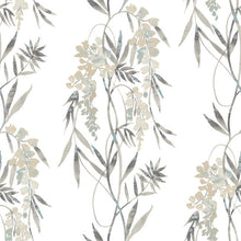 Load image into Gallery viewer, Nouveaux Wisteria Peel + Stick Wallpaper
