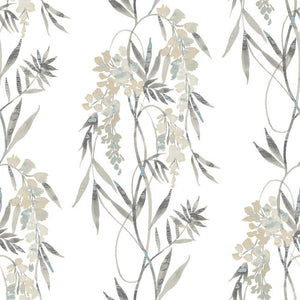 Nouveaux Wisteria Peel + Stick Wallpaper