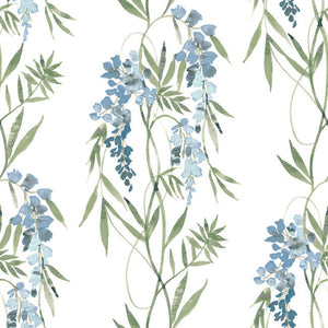 Nouveaux Wisteria Peel + Stick Wallpaper