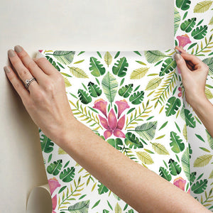 Cat Coquillette Tropical Peel + Stick Wallpaper