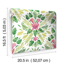 Load image into Gallery viewer, Cat Coquillette Tropical Peel + Stick Wallpaper
