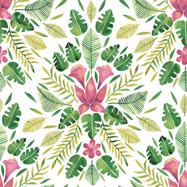 Cat Coquillette Tropical Peel + Stick Wallpaper