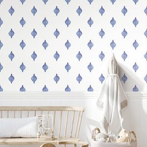 Watercolor Foulard Peel + Stick Wallpaper