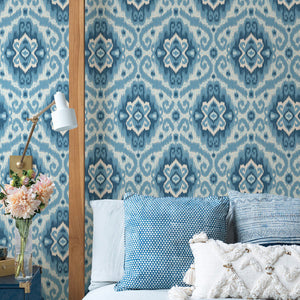 Bohemian Ikat Peel + Stick Wallpaper