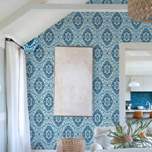 Load image into Gallery viewer, Bohemian Ikat Peel + Stick Wallpaper
