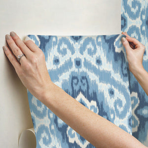 Bohemian Ikat Peel + Stick Wallpaper