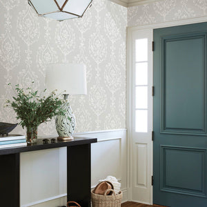 New Damask Peel + Stick Wallpaper