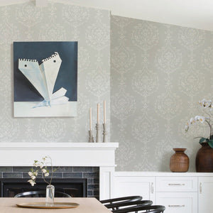 New Damask Peel + Stick Wallpaper