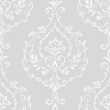 Load image into Gallery viewer, New Damask Peel + Stick Wallpaper
