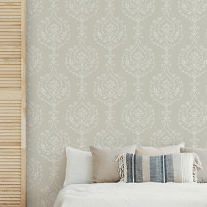 New Damask Peel + Stick Wallpaper