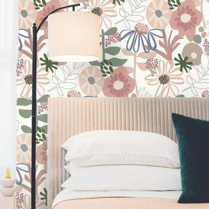 Mr. Kate Desert Floral Peel + Stick Wallpaper