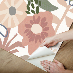 Mr. Kate Desert Floral Peel + Stick Wallpaper