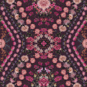 Mr. Kate Dried Flower Kaleidoscope Peel + Stick Wallpaper