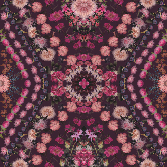 Mr. Kate Dried Flower Kaleidoscope Peel + Stick Wallpaper