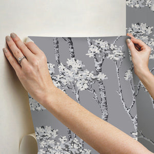 Birch Grove Peel + Stick Wallpaper