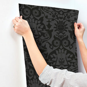 Star Wars The Dark Side Damask Peel + Stick Wallpaper