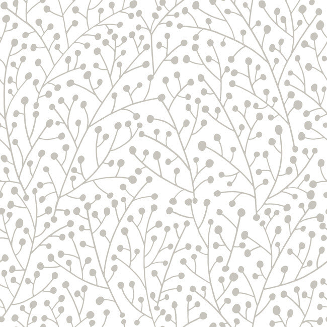 Cat Coquillette Berry Branches Peel + Stick Wallpaper