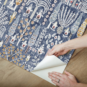 Persian Ikat Peel + Stick Wallpaper