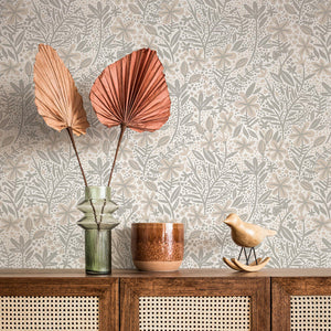 Cat Coquillette Porcelain Garden Peel + Stick Wallpaper