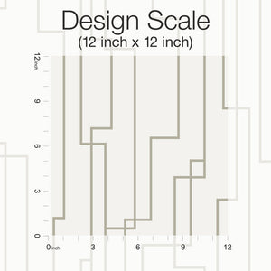 Geometric Circuits Peel + Stick Wallpaper