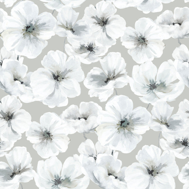 Tamara Day Hawthorn Blossom Peel + Stick Wallpaper