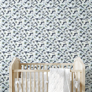 Tamara Day Hawthorn Blossom Peel + Stick Wallpaper