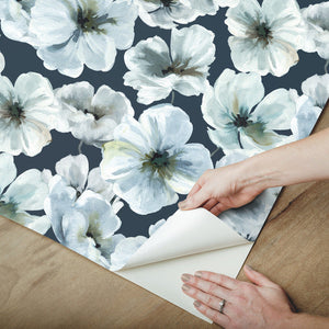 Tamara Day Hawthorn Blossom Peel + Stick Wallpaper