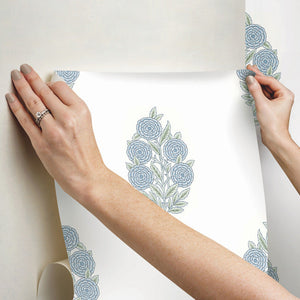 Tamara Day Dutch Floral Peel + Stick Wallpaper