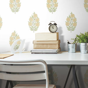 Tamara Day Dutch Floral Peel + Stick Wallpaper