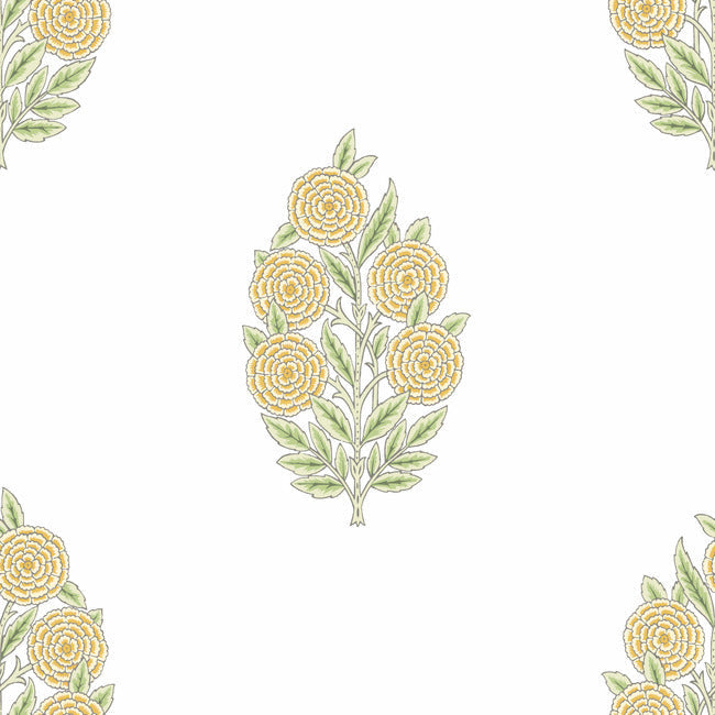 Tamara Day Dutch Floral Peel + Stick Wallpaper