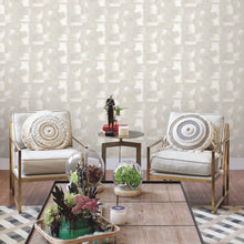 Load image into Gallery viewer, Tamara Day Modern Ikat Peel + Stick Wallpaper
