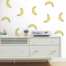 Load image into Gallery viewer, Mr. Kate Banana Print Peel + Stick Wallpaper
