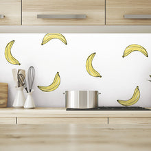 Load image into Gallery viewer, Mr. Kate Banana Print Peel + Stick Wallpaper
